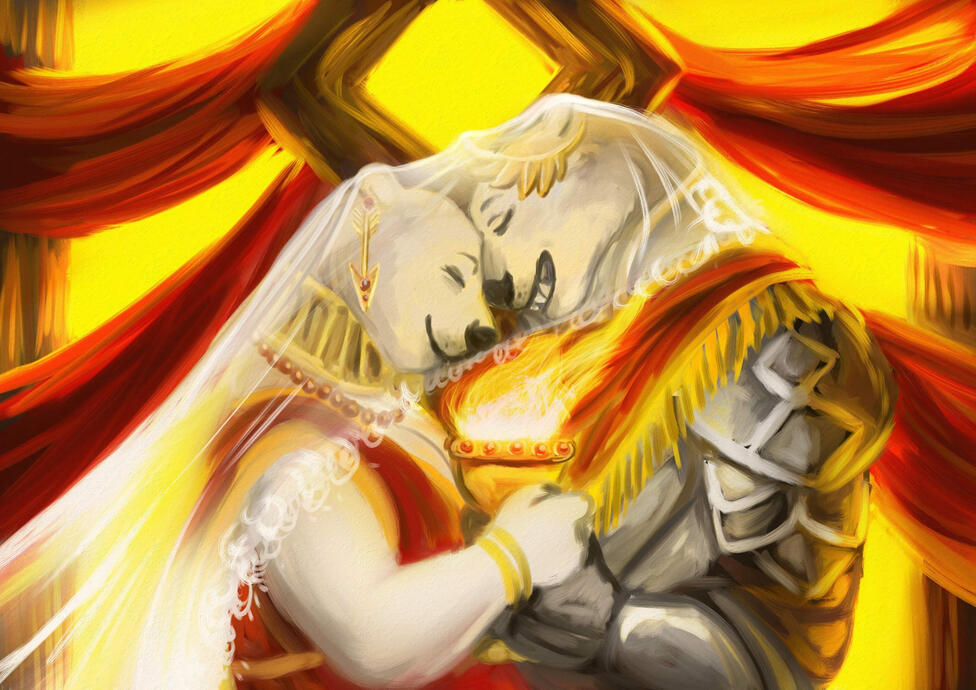 Waist up painting $200